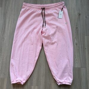 DKNY Pink Joggers with Drawstring